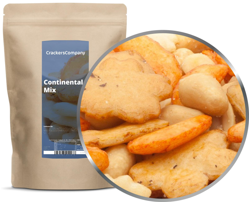 CONTINENTAL MIX ZIP bag 450g – ZIP pouch