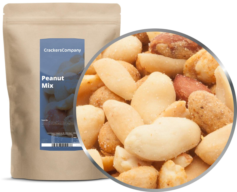 PEANUT MIX ZIP bag 500g – ZIP pouch