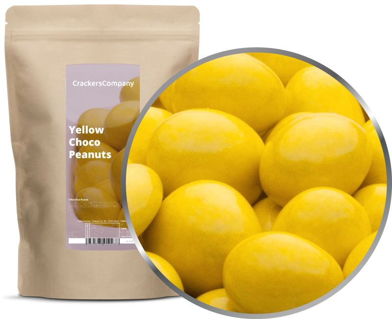 YELLOW CHOCO PEANUTS ZIP Beutel 750g – ZIP-Beutel