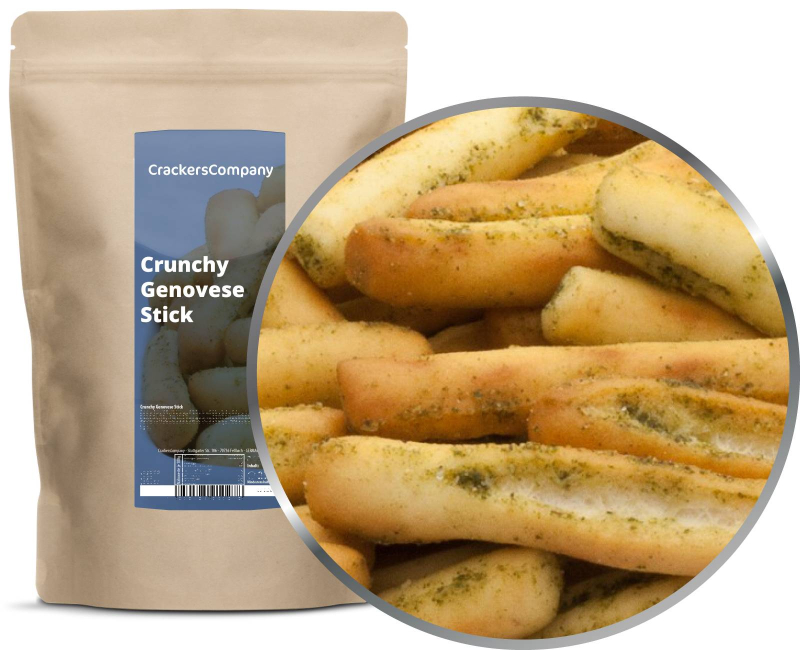 CRUNCHY GENOVESE STICK ZIP bag 200g – ZIP pouch