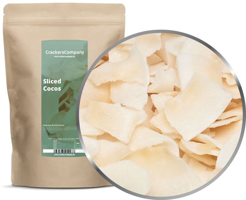 SLICED COCOS ZIP bag 300g – ZIP pouch