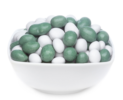 WHITE & GREEN PEANUTS