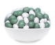 WHITE & GREEN PEANUTS