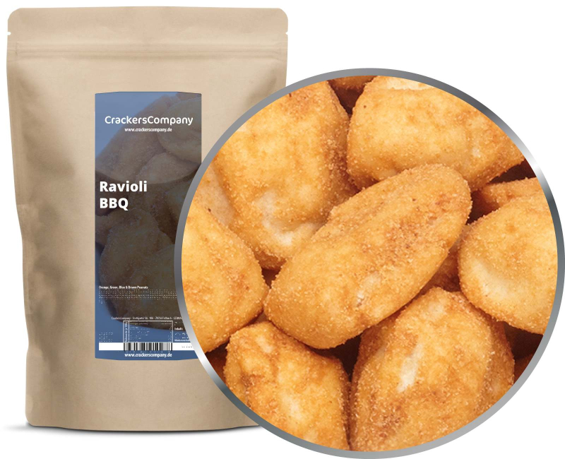 RAVIOLI BBQ ZIP bag 350g – ZIP pouch