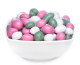WHITE, PINK & GREEN PEANUTS