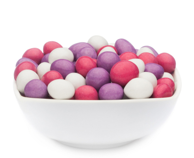 WHITE, PINK & PURPLE PEANUTS