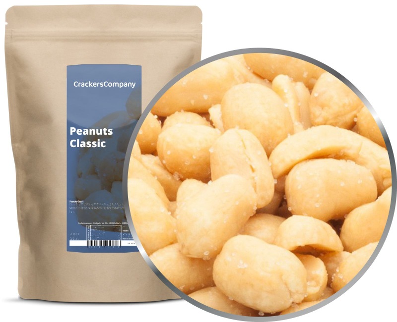 PEANUTS CLASSIC ZIP Beutel 550g – ZIP-Beutel