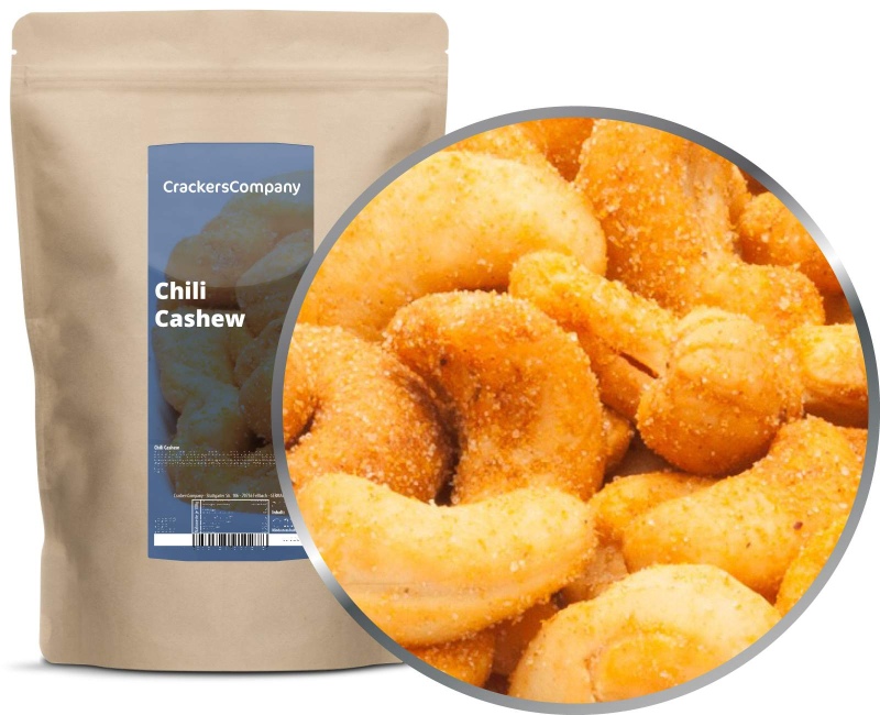 CHILI CASHEW ZIP bag 550g – ZIP pouch