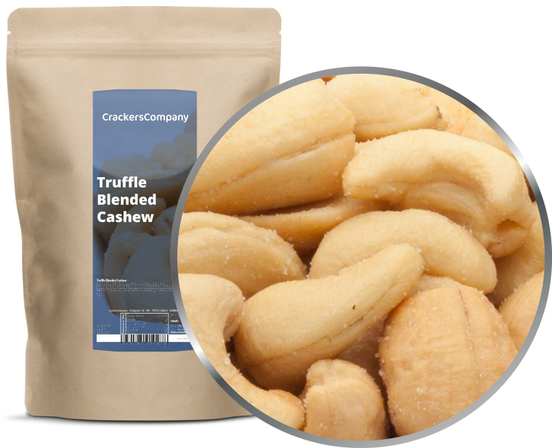 TRUFFLE BLENDED CASHEW ZIP bag 600g – ZIP pouch