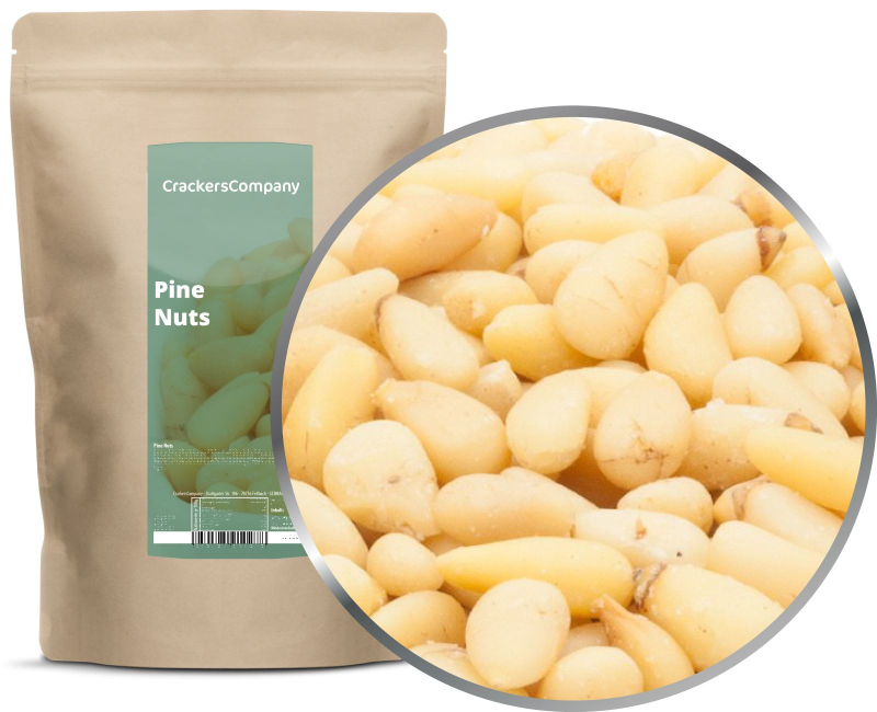 PINE NUTS ZIP Beutel 600g – ZIP-Beutel