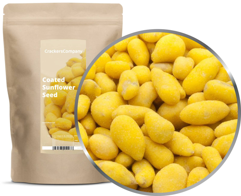 COATED SUNFLOWER SEED  ZIP Beutel 550g – ZIP-Beutel