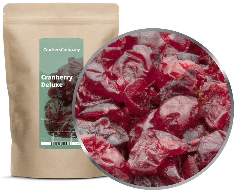 CRANBERRY DELUXE ZIP Beutel 600g – ZIP-Beutel