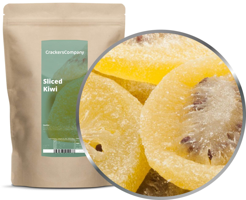 SLICED KIWI ZIP Beutel 400g – ZIP-Beutel
