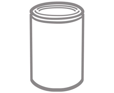 Membrandose groß 350g